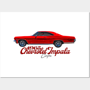 1965 Chevrolet Impala Coupe Posters and Art